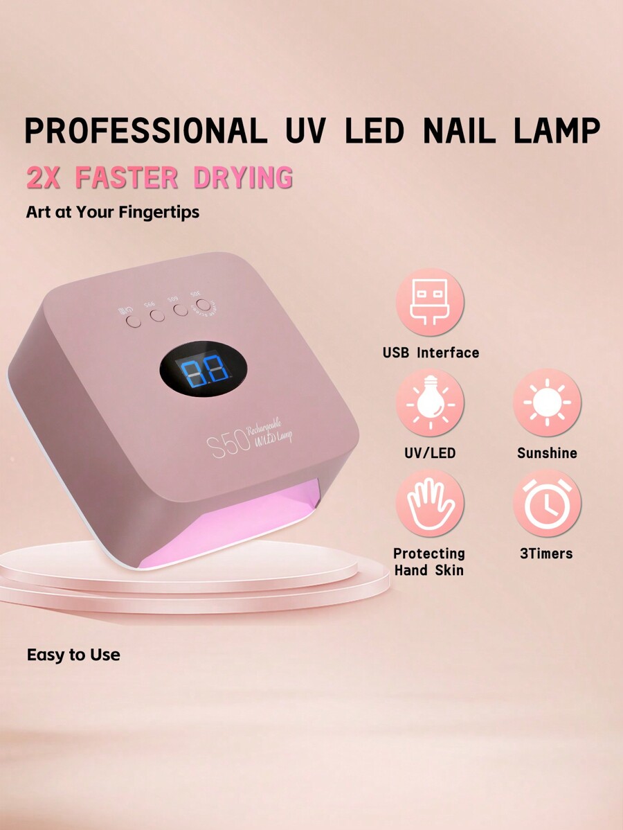 UV/LED Лампа с батерия