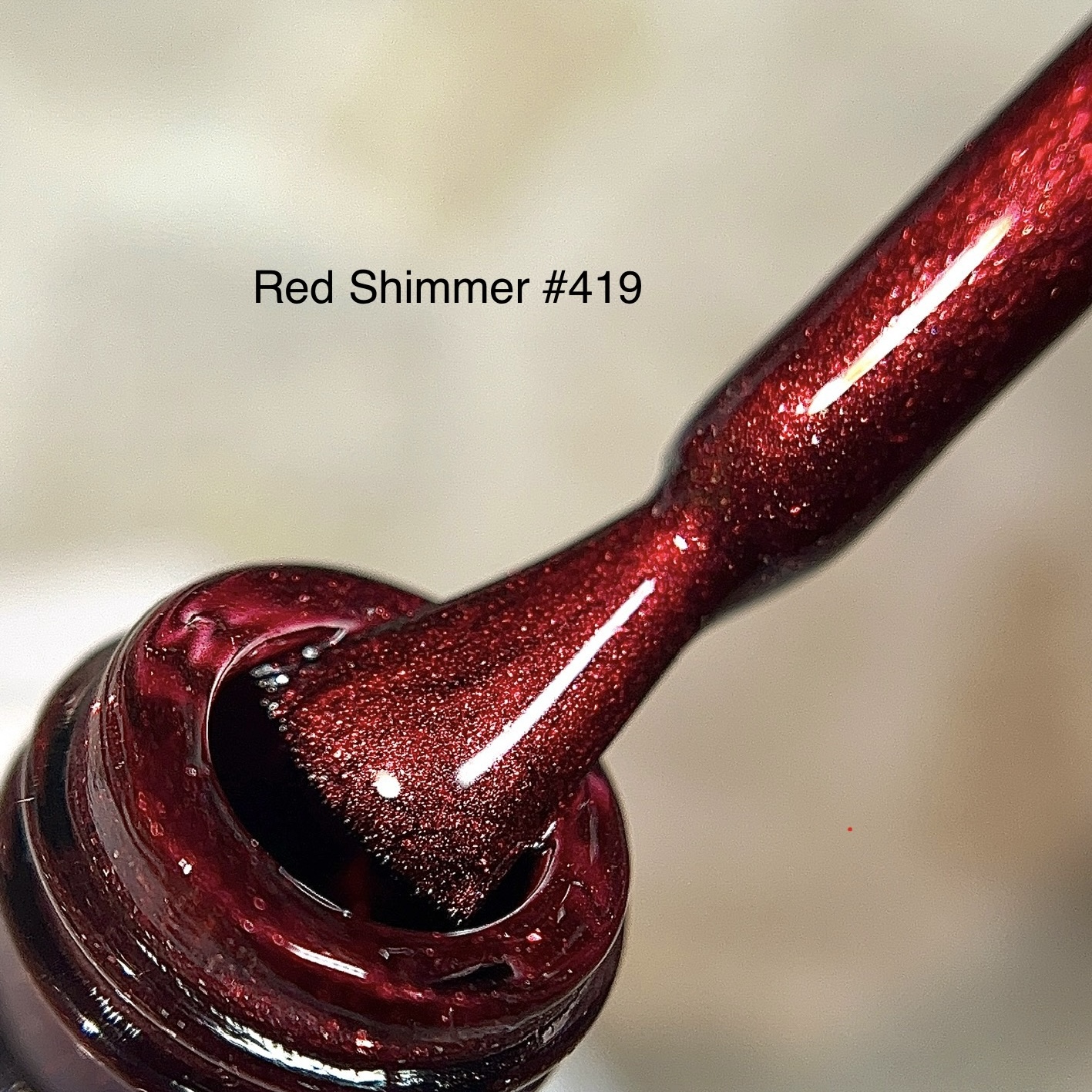 Red Shimmer Collection #419