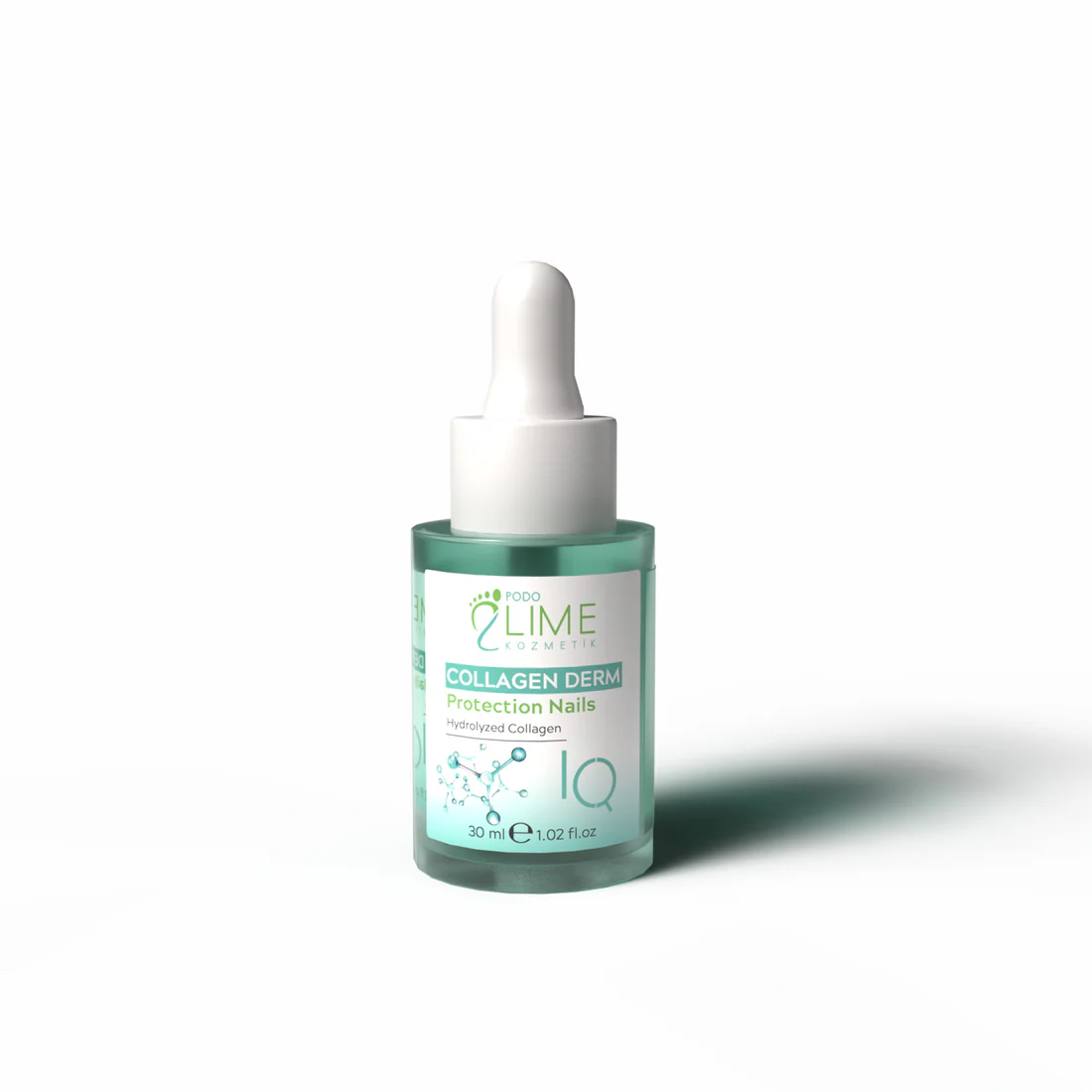 Collagen Derm IQ Hydrolyzed Collagen - Collagen Support for Your Skin and Nails - 30 ML