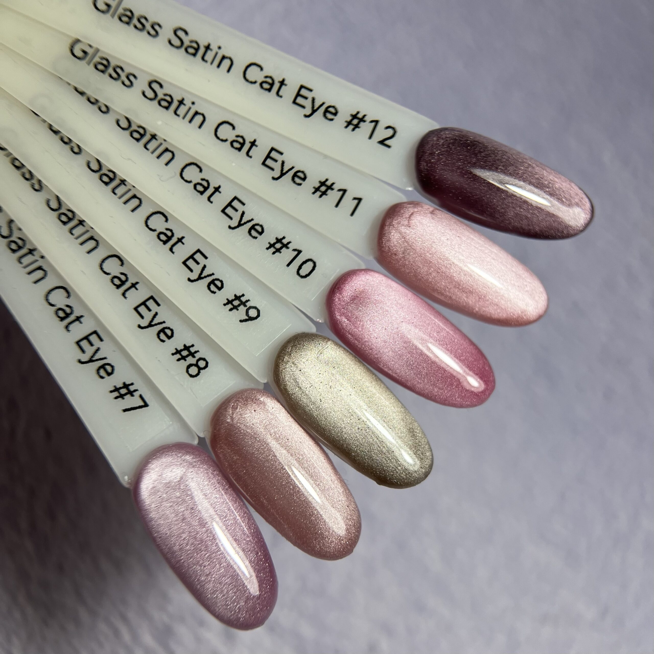 Glass Satin cat eye #12