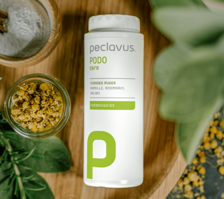 Peclavus Дезодорираща пудра за стъпала 70гр.